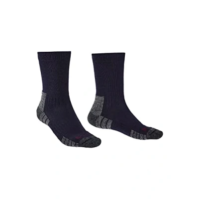 Afbeelding van Sok Bridgedale Unisex Hike Lightweight Merino Performance Navy Grey Schoenmaat 48