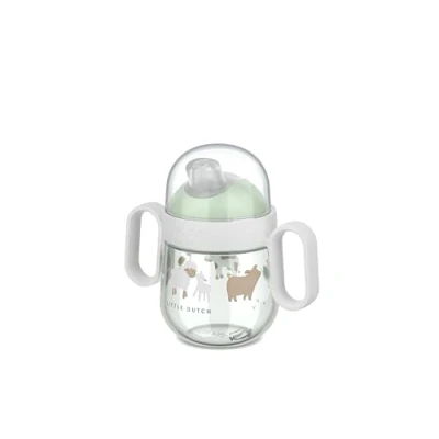 Afbeelding van Mepal Mio antilekbeker 200 ml Makkelijk vast te houden Kinderservies Little Farm