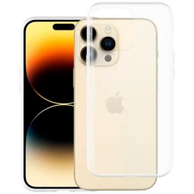 Afbeelding van Just in Case TPU Back Cover Transparant Apple iPhone 15 Pro Max
