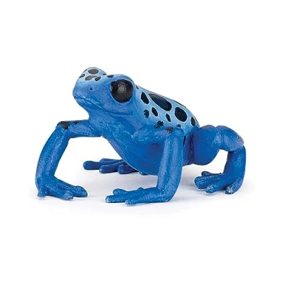 Afbeelding van Papo Handgeschilderde Figuurtjes Wild Dierenrijk Equatoriale blauwe Kikker 50175 Verzamelbaar voor kinderen Geschikt jongens en meisjes Vanaf 3 jaar