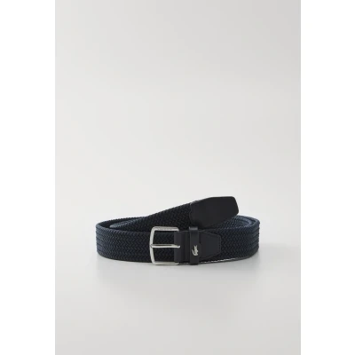 Afbeelding van LACOSTE Riem Casual Stretch Wowen Belt W130 Bleu Nuit Blauw