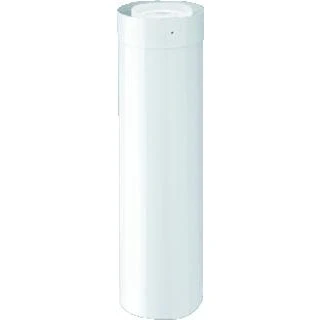 Afbeelding van Burgerhout verlengpijp onderdaks PP Ø 80/125 x 1000 mm wit