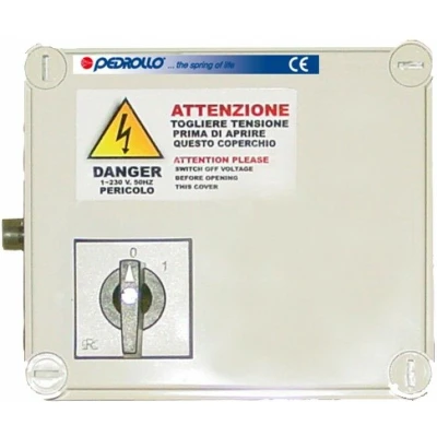 Afbeelding van Pedrollo Aansluitkast Bronpomp 230 Volt 1 PK QEM 100