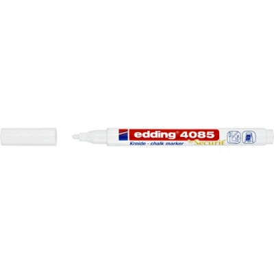 Afbeelding van edding 4085 kalk / window marker wit 1st 1 2mm 4 4085049