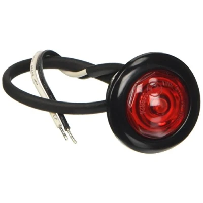 Afbeelding van Inbouw Led licht rood Ø 18 mm 12/24V