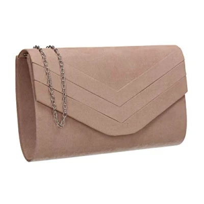 Afbeelding van SwankySwans Samantha Clutch Bag, One Size, Naakt, Eén maat