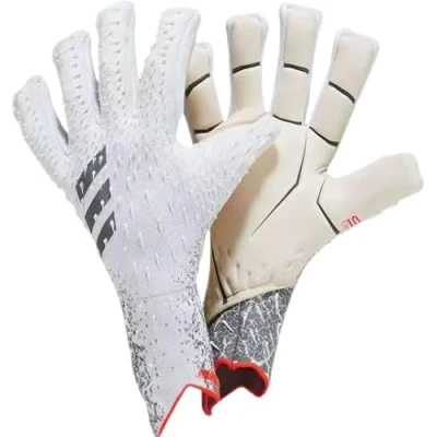 Afbeelding van PLBSE Histarstore5 voetbalkeepershandschoenen keepershandschoenen sterke grip antislip en ademend voor volwassenen kinderen (wit, 7)