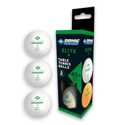 Afbeelding van Donic Schildkröt Tafeltennisballen 1 Star Elite 3 Stuks Wit