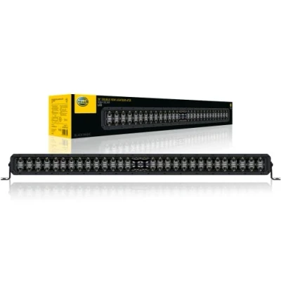 Afbeelding van Hella 1FJ 358 196 411 LED verstraler Black Magic 30&quot; 12/24V dubbele uitvoering referentienummer: 45 montage / schroefaansluiting lichtschijf kleur: glashelder kabel: 2000mm voorzijde