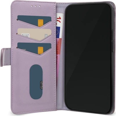 Afbeelding van Mobilize Premium Gelly Wallet Book Case Apple iPhone 16 Purple