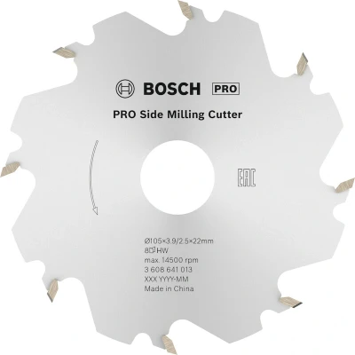 Afbeelding van Bosch Accessories 3608641013 Schijffrees Hardmetaal Afmeting, Ø 22 mm