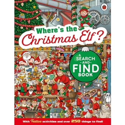 Afbeelding van Where&#039;s the Christmas Elf? A Festive Search and Find Book