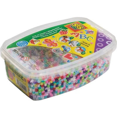 Afbeelding van Ses Creative Beedz Strijkkralen Trendymix 7000 Stuks