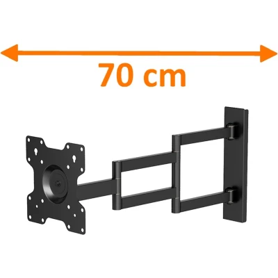 Afbeelding van Rotate XL Black 70 cm TV Beugel