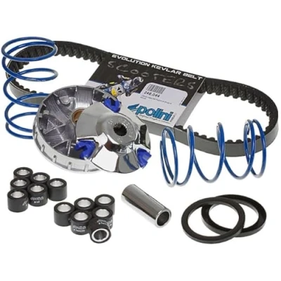 Afbeelding van Variateurset Polini Hi Speed Piaggio 50cc 2 Takt (Kort carter)