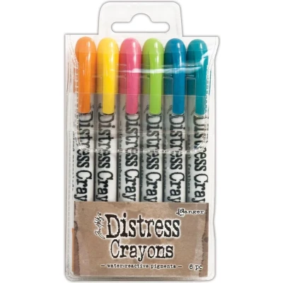 Afbeelding van Ranger Tim Holtz Distress Crayons Set 1 (6pcs) (TDBK47902)
