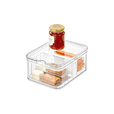 Afbeelding van Opbergbox iDesign Crisp Koelkast Met Verdeelvakken Klein