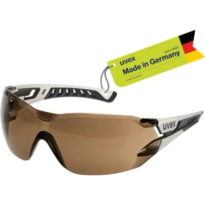 Afbeelding van uvex pheos nxt 9128223 Veiligheidsbril Incl. UV bescherming Zwart, Wit EN 166:2001, 172:1994 + A1:2000 A2:2001