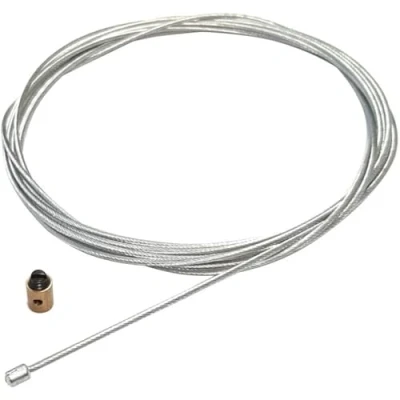 Afbeelding van Delorto Universele gaskabel, Ø 3 x mm, 1,2 2,50 m, met kabelbinder, cyclo, scooter, motorfiets