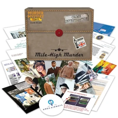 Afbeelding van University Games Moord Mystery Case dossier Mile High Murder, 33284