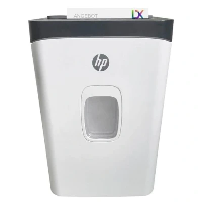 Afbeelding van HP OneShred Autofeed 200CC Papierversnipperaar 13 Blad P 4 / DIN 66399 Autofeeder Shredder 28 Liter Wielen Kantoor/ Thuisgebruik Wit