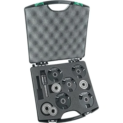 Afbeelding van ENT 09070 10 delige schijfgroeffrezenset HW 2 3 4 5 6 mm Ø 47,6 Z3 incl. Kogellager