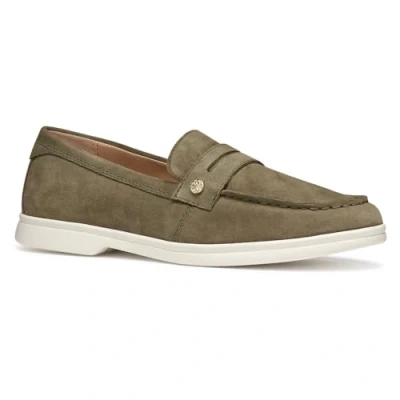 Afbeelding van Geox XAND Instappers, Dames, Maat: 37.5, Grau Leer
