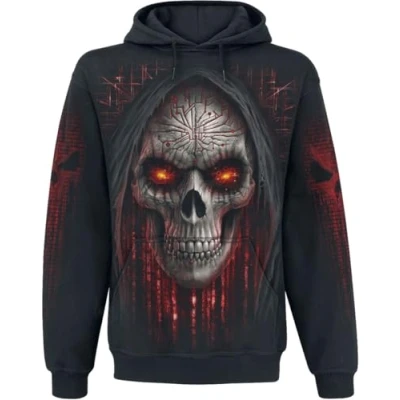 Afbeelding van Spiral Cyber Death Hoody Zwart XXL, Zwart, XXL