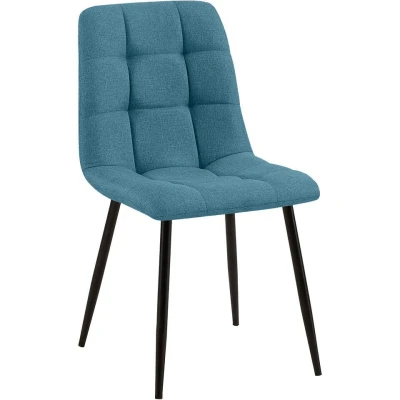 Afbeelding van CLP Eetkamerstoel Tilde Stof Blauw
