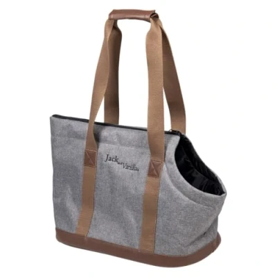 Afbeelding van Jack And Vanilla Draagtassen Bizou Draagtas Grijs/bruin 21cm
