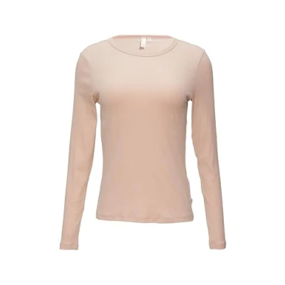 Afbeelding van QS IM SLIM FIT Longsleeve, Dames, Maat: XXL, Perlmuttrosa
