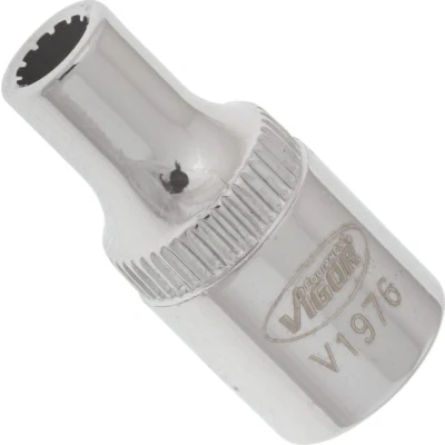 Afbeelding van VIGOR V1976 Dop (zeskant) Dopsleutelinzetstuk 4 mm 1/4 (6.3 mm)
