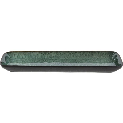 Afbeelding van Serveerschaal Bitz Black Green 38 x 14 cm