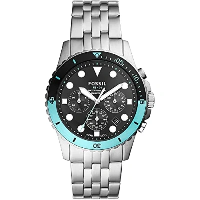 Afbeelding van Fossil FS5827 FB 01 Chronograaf horloge herenhorloge Zilverkleur