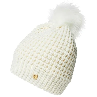 Afbeelding van Helly Hansen Snowfall Beanie voor dames, Wit, Eén Maat