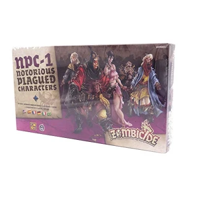 Afbeelding van Zombicide Black Plague: N.P.C. #1 Asmodee bordspel figuurset
