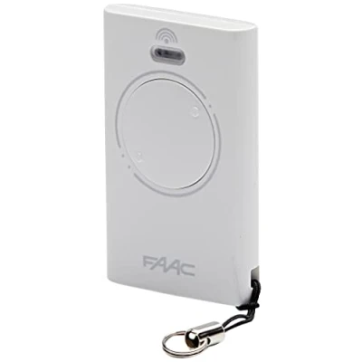 Afbeelding van Faac 787007 XT2 433 SLH 2 kanaals zender, afstandsbediening, poortautomatisering, MHz, Wit