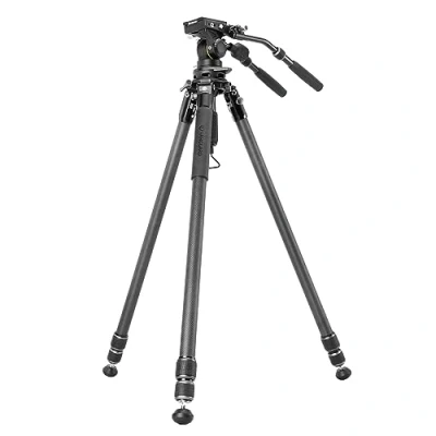 Afbeelding van Vanguard Alta Pro 3VRL 303CV18 Carbon videostatief met nivelleringsvoet