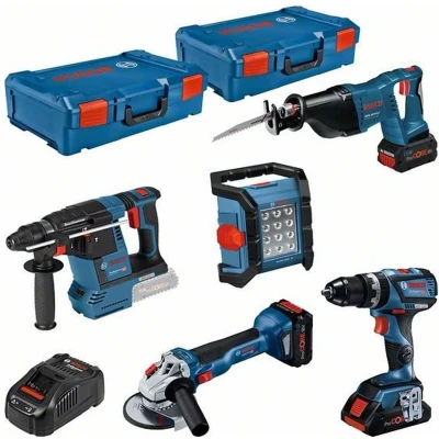 Afbeelding van Bosch 5 toolkit 18V Accu in L Boxx 0615990M2X
