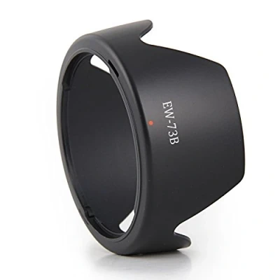 Afbeelding van EW73B zonneklep type EW 73B voor lens Canon EF S 18 135 mm f/3,5 5,6 is en 17 85 f/4 5.6 Adaptout Frans merk