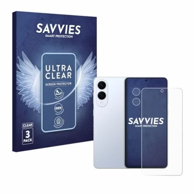 Afbeelding van Savvies Screenprotector voor Samsung Galaxy S25 Edge (Voor+Camera) Folie Beschermfolie transparant (6 Stuks)
