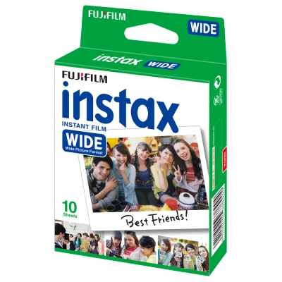 Afbeelding van INSTAX WIDE ISO 800 instant film met witte rand, 10 shot pack
