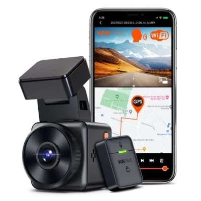 Afbeelding van Vantrue E1 2K QuadHD Wifi GPS dashcam voor auto