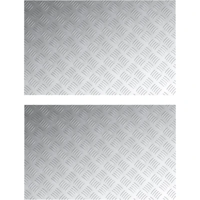 Afbeelding van vidaXL Grijs Rubber 80 x 50 0,2 cm Traplopen Rechthoekig Modern