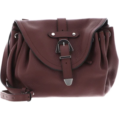Afbeelding van COCCINELLE Leren Schoudertas Alegoria Handbag Carruba Bruine
