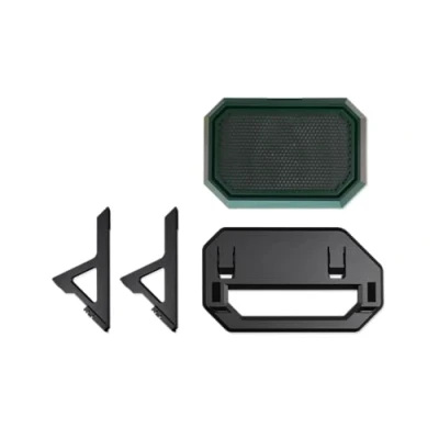 Afbeelding van Thermaltake Chassis Stand Kit for The Tower 600 Racing Green PC standaard Groen, Zwart