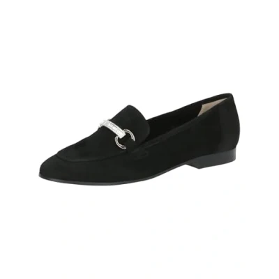 Afbeelding van Caprice Dames 9 24202 44 slipper, zwart suède, 42 EU, Black Suède.,