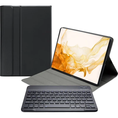 Afbeelding van Mobilize Detachable Bluetooth Keyboard Case Samsung Galaxy Tab S7/S8 11 Black QWERTY