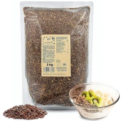 Afbeelding van KoRo Bio gemalen lijnzaad 2 kg