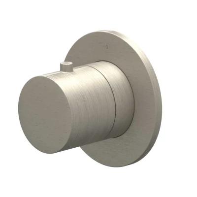 Afbeelding van IVY Bond afbouwdeel flow through stopkraan symmetry Geborsteld Nikkel PVD